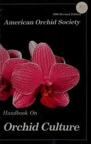 Tapa de Handbook on orchid culture