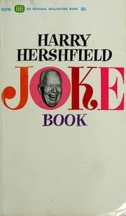 Tapa de Harry Hershfield joke book