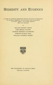 Tapa de Heredity and eugenics