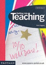 Tapa de Getting into Teaching (Getting into Career Guides)