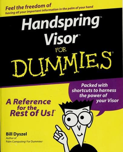 Tapa de Handspring visor for dummies