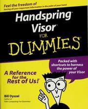 Tapa de Handspring visor for dummies
