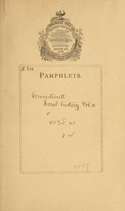 Tapa de Historical record of Nameaug Engine Co