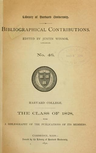 Tapa de Harvard College