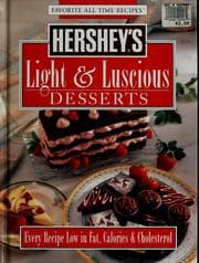 Tapa de Hershey's light & luscious desserts.