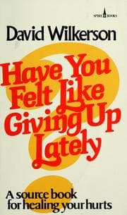 Tapa de Have you felt like giving up lately?