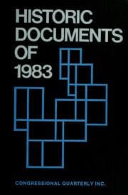 Tapa de Historic documents 1983
