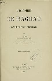 Tapa de Histoire de Bagdad dans les temps modernes