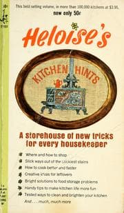 Tapa de Heloise's kitchen hints