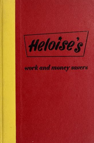 Tapa de Heloise's work and money savers