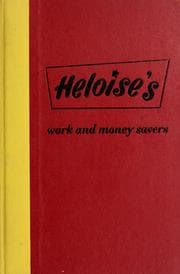 Tapa de Heloise's work and money savers