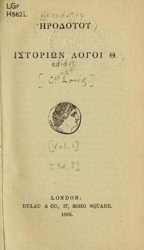 Tapa de [Historin logoi 9