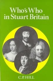 Tapa de Who's Who in Stuart Britain (Who's Who in British History)
