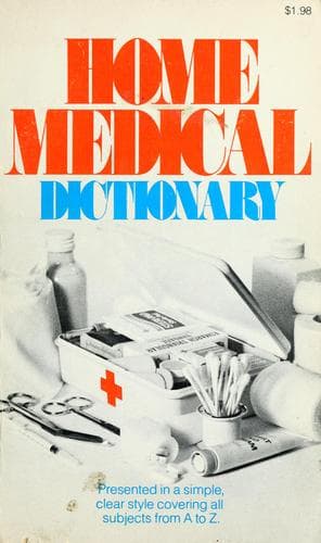Tapa de Home medical dictionary