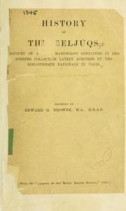 Tapa de History of the Seljúqs