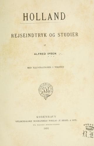 Tapa de Holland: Rejseindtryk og Studier