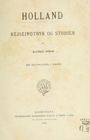 Tapa de Holland: Rejseindtryk og Studier