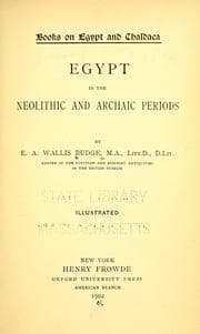 Tapa de A history of Egypt from the end of the Neolithic period to the death of Cleopatra VII, B.C. 30