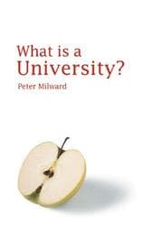 Tapa de What Is a University?