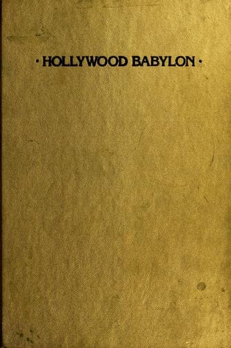 Tapa de Hollywood Babylon