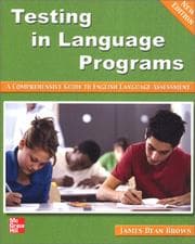 Tapa de Testing in language programs