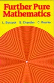 Tapa de Further pure mathematics