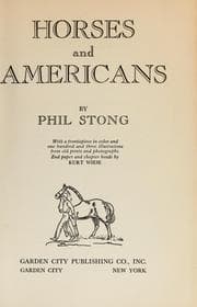 Tapa de Horses and Americans