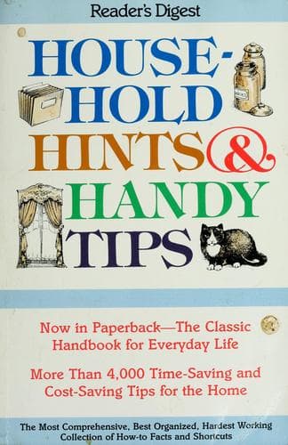 Tapa de Household Hints & Handy Tips
