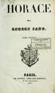Tapa de Horace