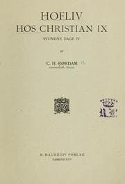 Tapa de Hofliv hos Christian IX