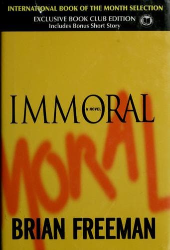 Tapa de Immoral