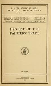 Tapa de Hygiene of the painters' trade