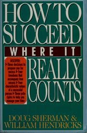 Tapa de How to succeed where it really counts