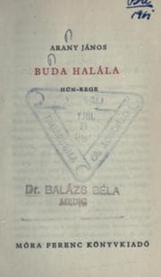 Tapa de Buda halála