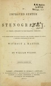 Tapa de An improved system of stenography