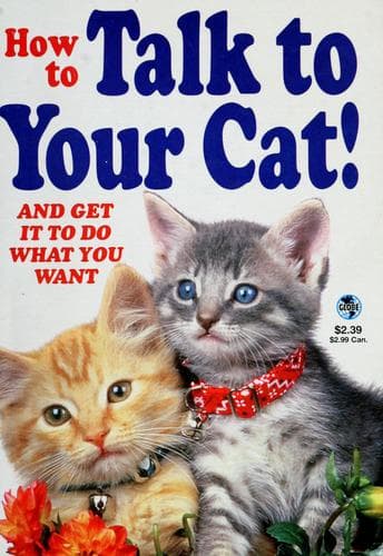 Tapa de How to talk to your cat