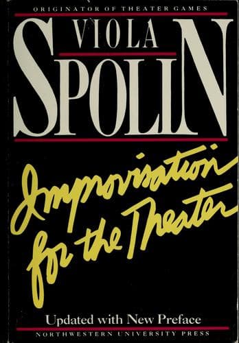 Tapa de Improvisation for the theater