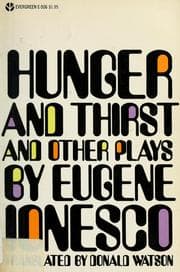 Tapa de Hunger and thirst, and other plays