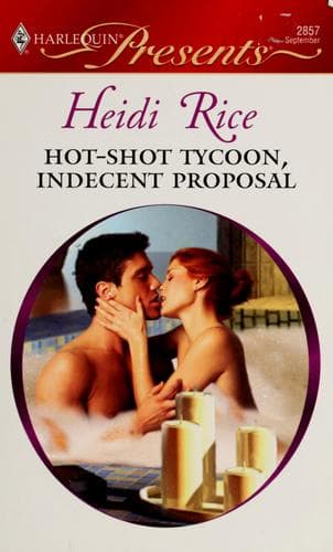 Tapa de Hot-shot tycoon, indecent proposal