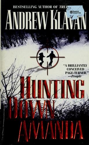 Tapa de Hunting down Amanda