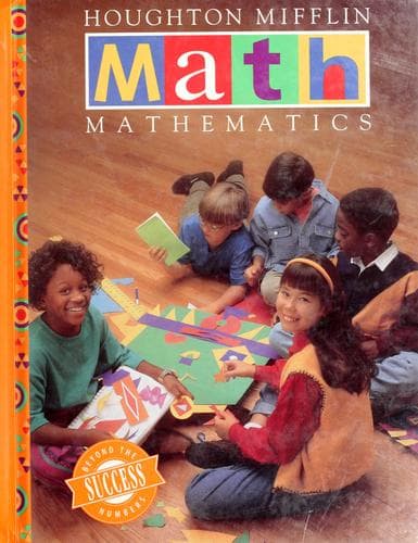 Tapa de Houghton Mifflin math mathematics