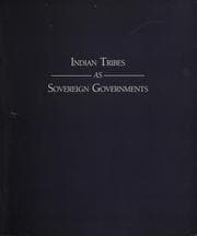Tapa de Indian tribes as sovereign governments