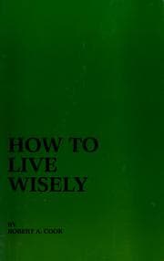 Tapa de How to live wisely