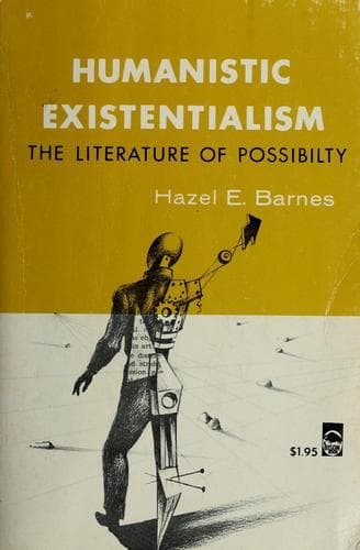 Tapa de Humanistic existentialism