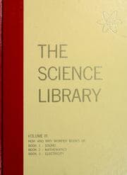 Tapa de The how and why wonder book of sound