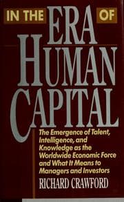 Tapa de In the era of human capital