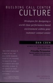 Tapa de Building call center culture