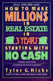 Tapa de How to make millions in real estate in 3 years starting with no cash