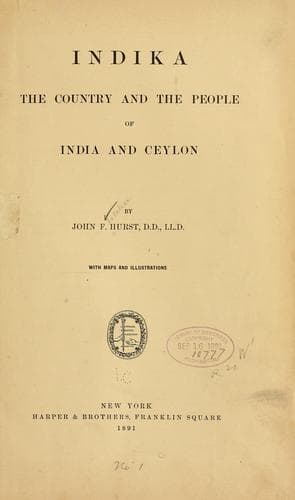 Tapa de Indika