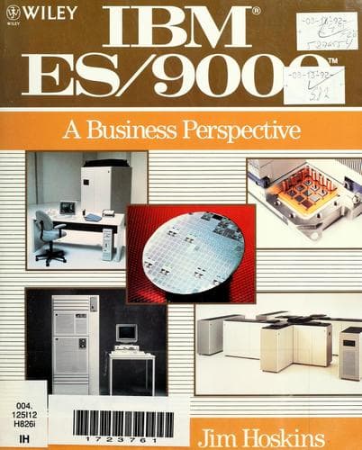 Tapa de IBM ES/9000